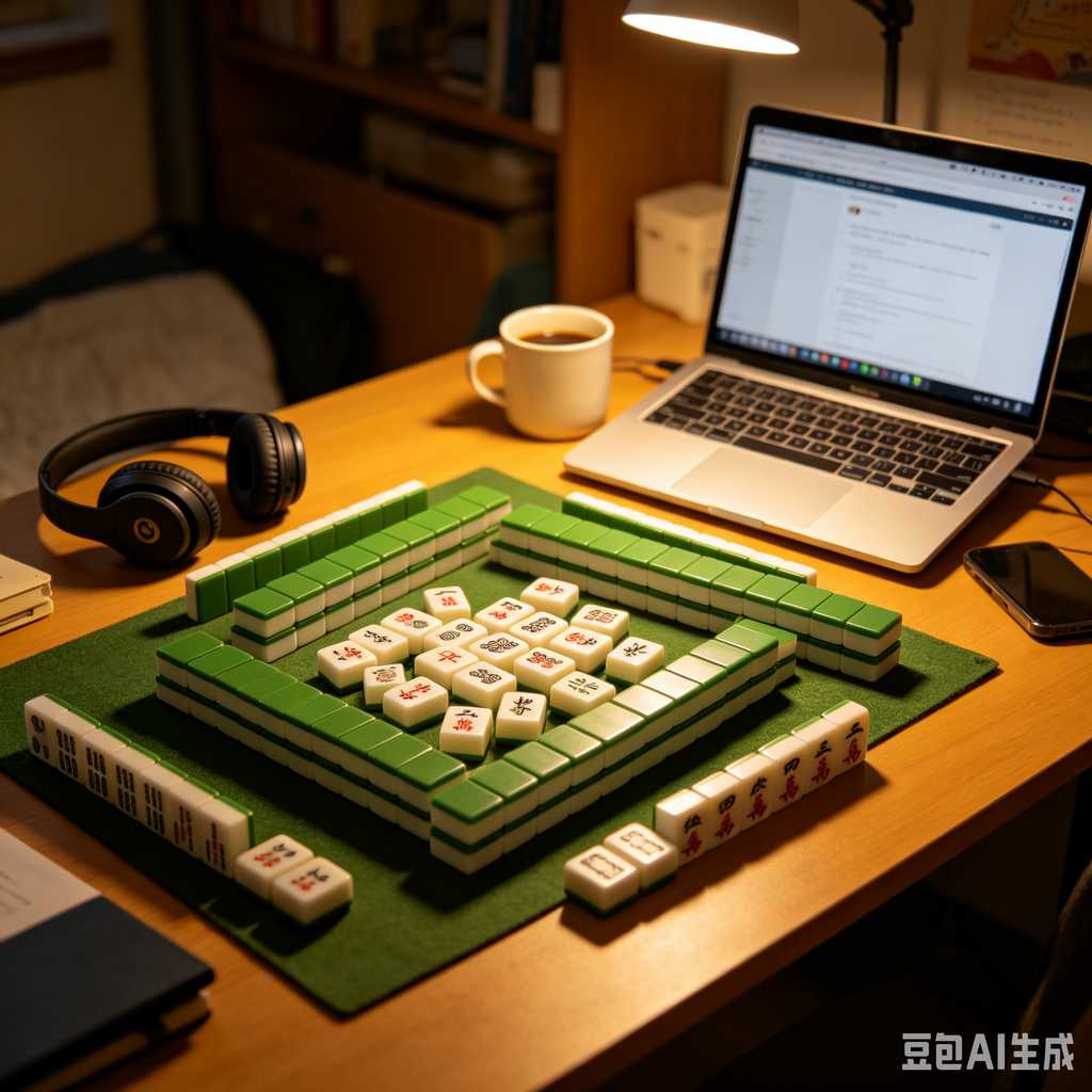 fine carving mahjong set