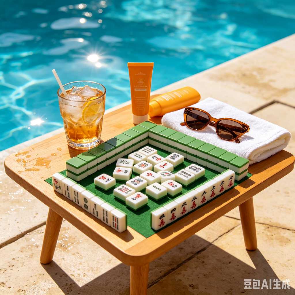 latest style mahjong tiles