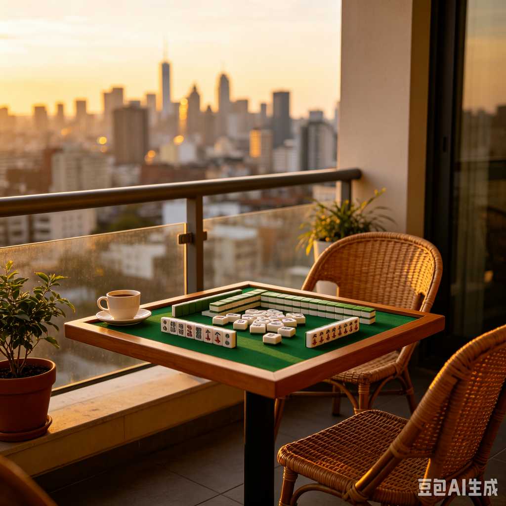 hand painted mahjong tiles