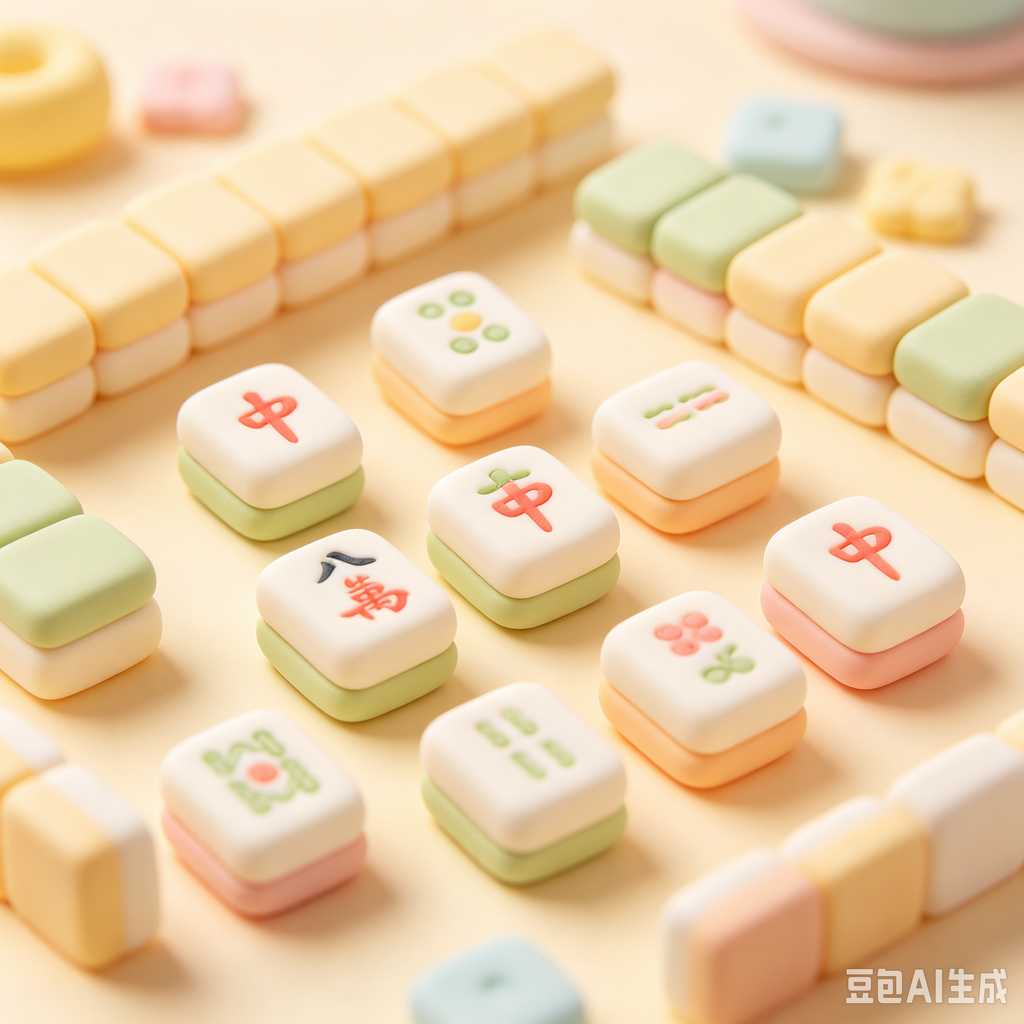 adult senior mahjong game set