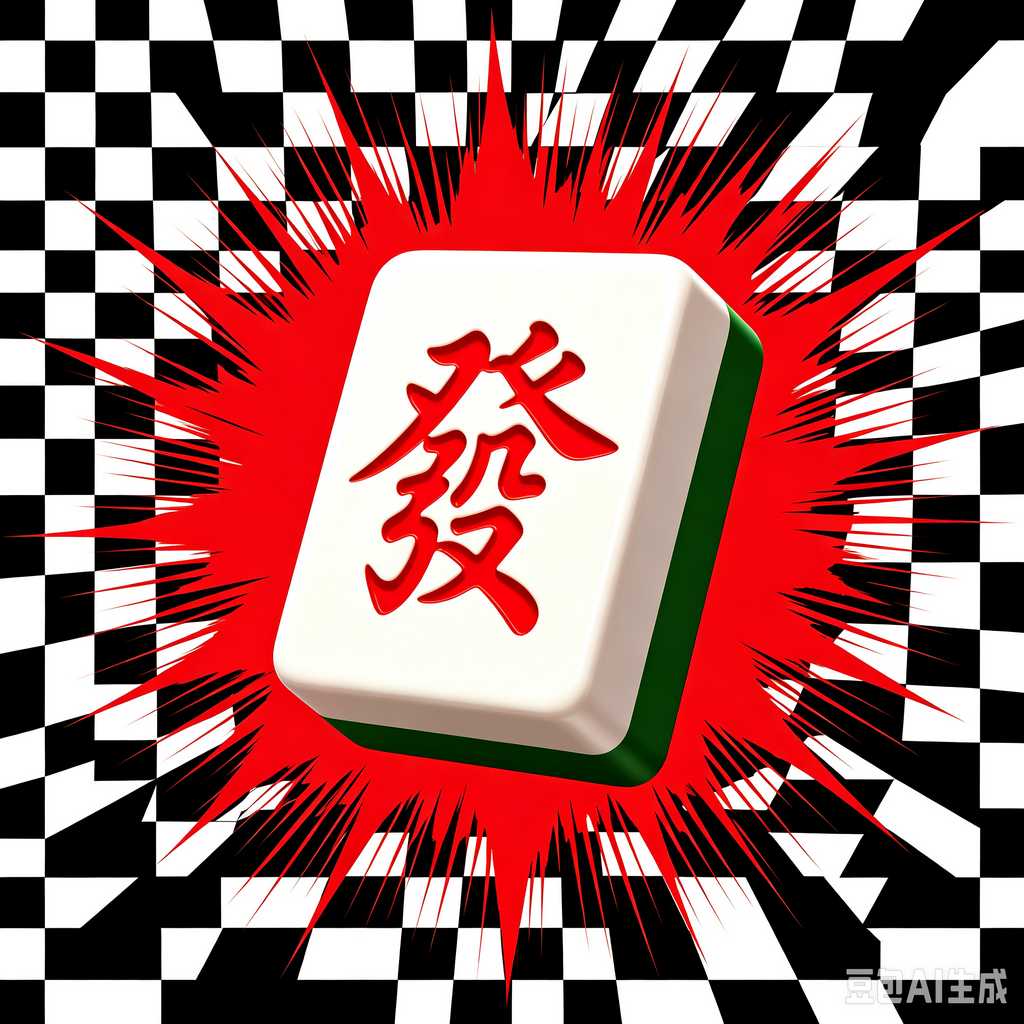 minimal text mahjong set