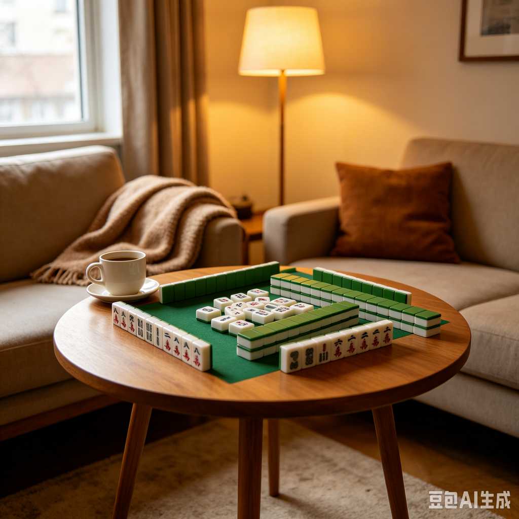 camping leisure mahjong set