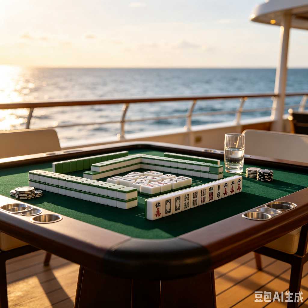 embossed mahjong set design